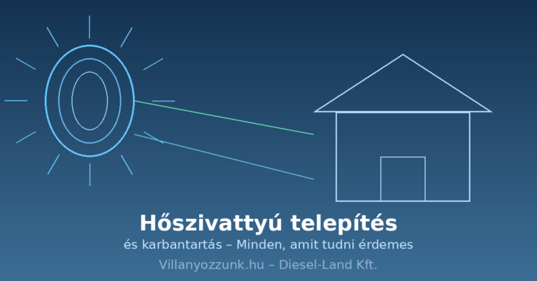 Hőszivattyús rendszerek kivitelezése – Hatékony fűtés és hűtés egy helyen